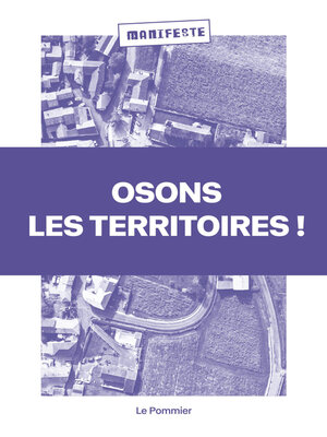 cover image of Osons les territoires !